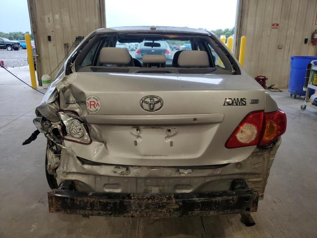 1NXBU40E89Z149256 - 2009 TOYOTA COROLLA BASE SILVER photo 6