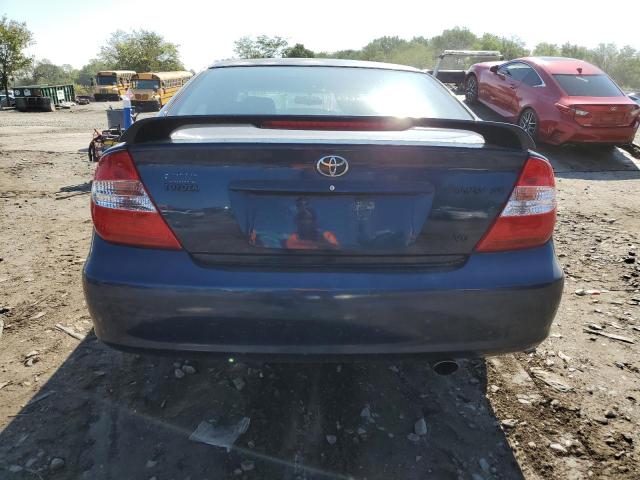 4T1BF30K43U056512 - 2003 TOYOTA CAMRY LE BLUE photo 6