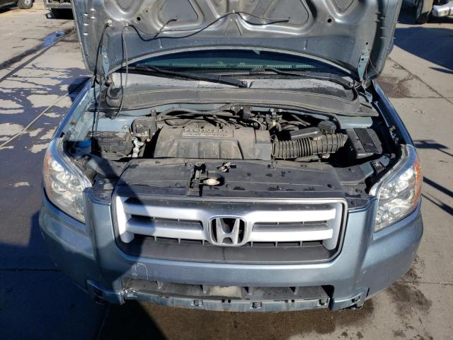 5FNYF18218B028786 - 2008 HONDA PILOT VP BLUE photo 12