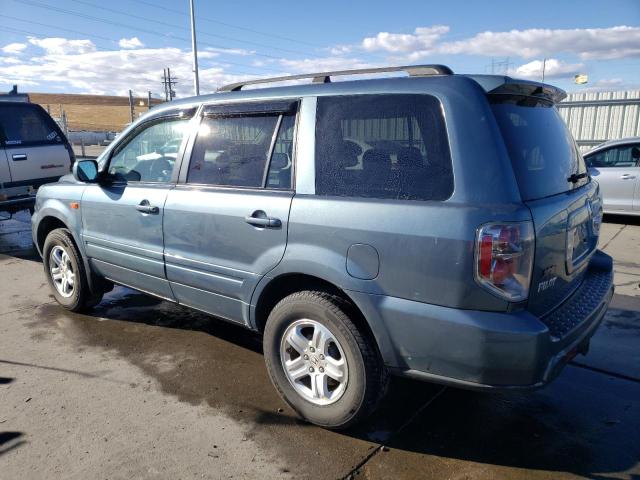 5FNYF18218B028786 - 2008 HONDA PILOT VP BLUE photo 2