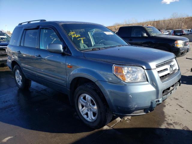 5FNYF18218B028786 - 2008 HONDA PILOT VP BLUE photo 4