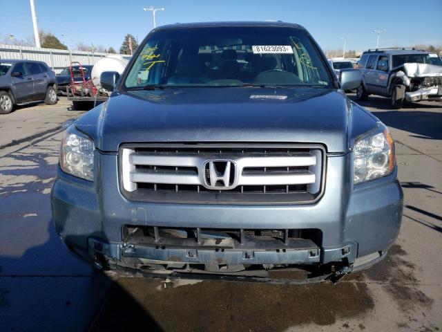 5FNYF18218B028786 - 2008 HONDA PILOT VP BLUE photo 5