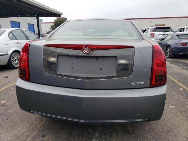 1G6DM577540125705 - 2004 CADILLAC CTS GRAY photo 6