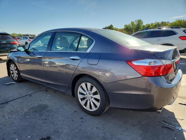 1HGCR3F87DA020068 - 2013 HONDA ACCORD EXL GRAY photo 2