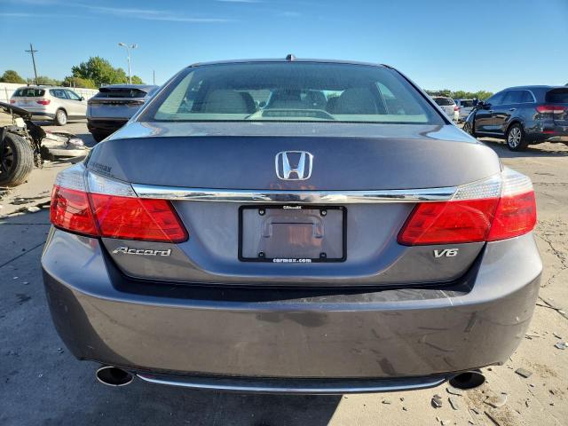 1HGCR3F87DA020068 - 2013 HONDA ACCORD EXL GRAY photo 6