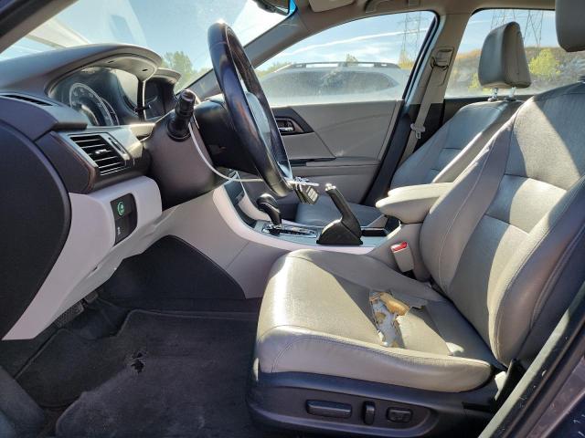 1HGCR3F87DA020068 - 2013 HONDA ACCORD EXL GRAY photo 7