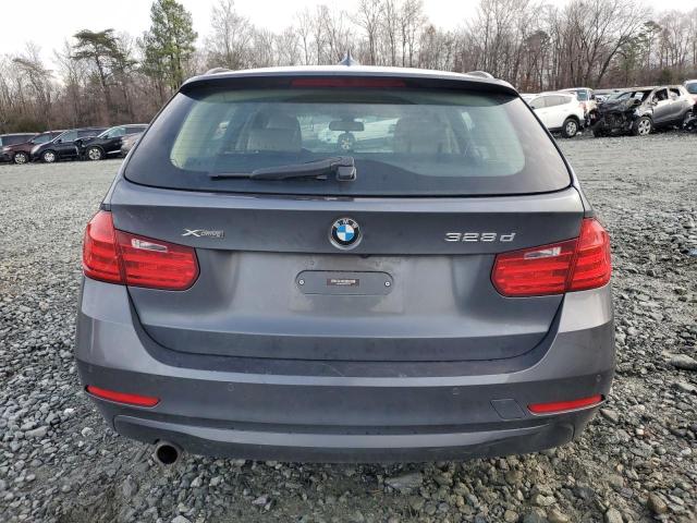 WBA3K5C56FK301250 - 2015 BMW 328 D XDRIVE GRAY photo 6