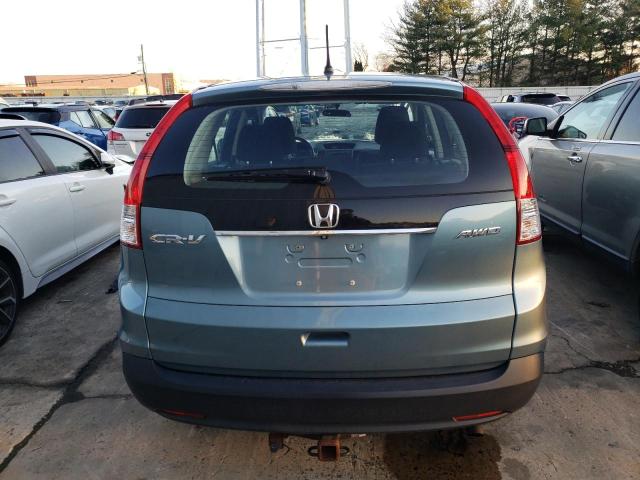 2HKRM4H3XEH709868 - 2014 HONDA CR-V LX BLUE photo 6