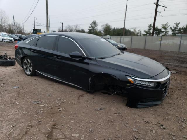 1HGCV1F41JA254389 - 2018 HONDA ACCORD EX BLACK photo 4