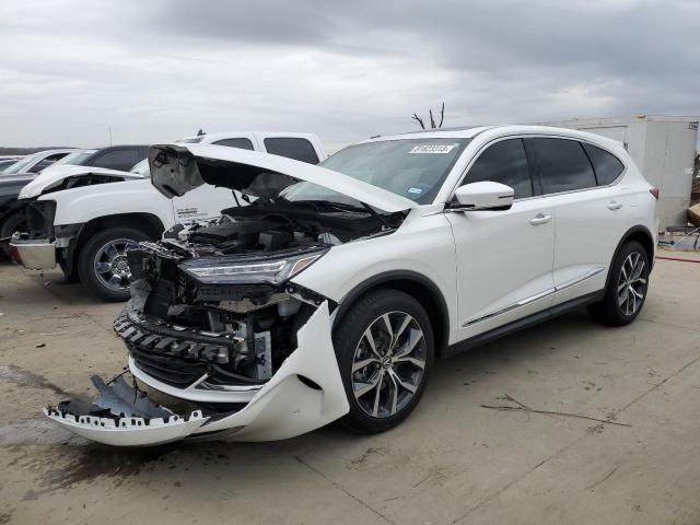 5J8YD9H41NL000924 - 2022 ACURA MDX TECHNOLOGY WHITE photo 1