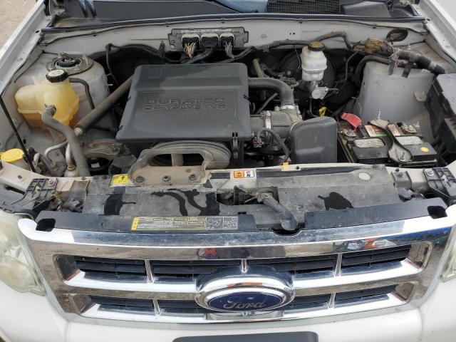 1FMCU93G39KB03814 - 2009 FORD ESCAPE XLT WHITE photo 12