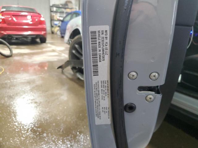 2C3CDZFJ3MH673876 - 2021 DODGE CHALLENGER R/T SCAT PACK GRAY photo 13