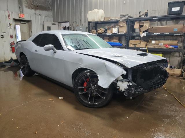 2C3CDZFJ3MH673876 - 2021 DODGE CHALLENGER R/T SCAT PACK GRAY photo 4