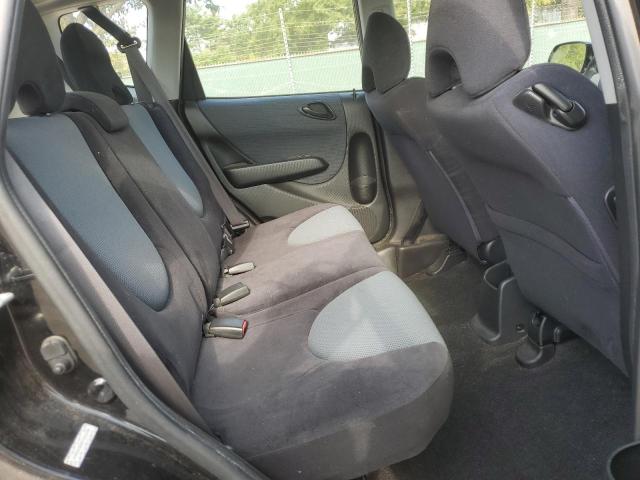 JHMGD38657S005768 - 2007 HONDA FIT S BLACK photo 10