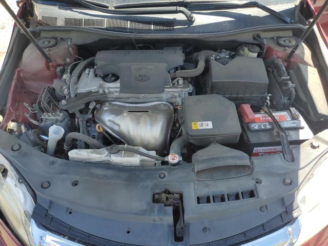 4T1BF1FK4HU727437 - 2017 TOYOTA CAMRY LE RED photo 11