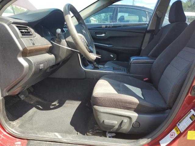4T1BF1FK4HU727437 - 2017 TOYOTA CAMRY LE RED photo 7
