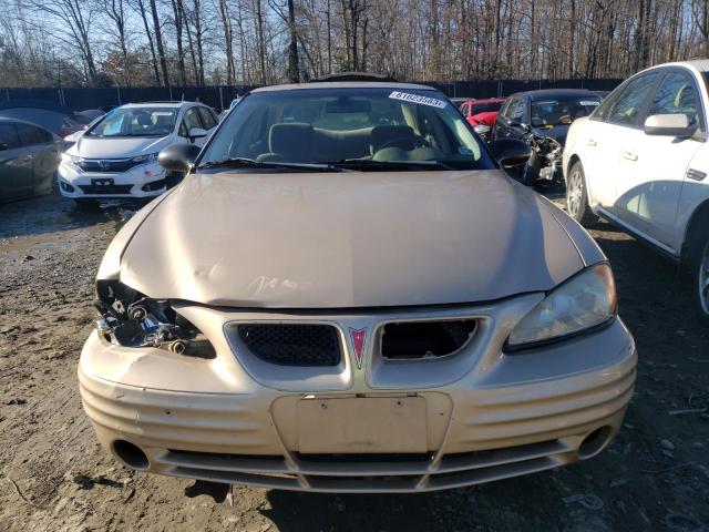 1G2NE52F82C284408 - 2002 PONTIAC GRAND AM SE TAN photo 5