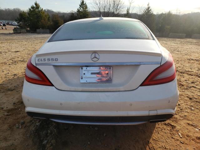 WDDLJ7DB4DA078172 - 2013 MERCEDES-BENZ CLS 550 WHITE photo 6