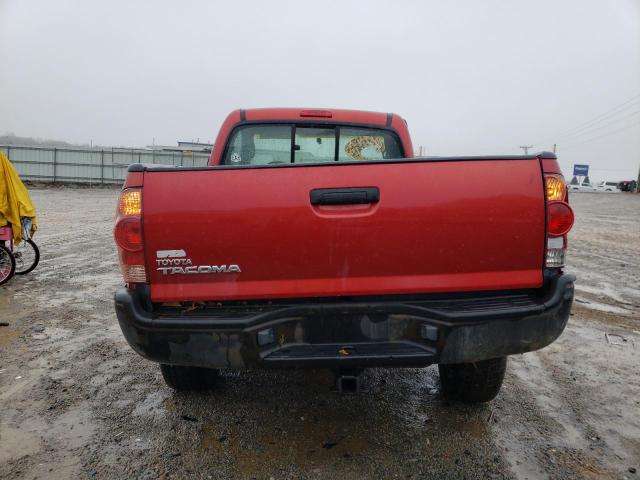 5TEPX42N77Z374321 - 2007 TOYOTA TACOMA RED photo 6