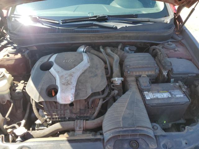 5NPEC4AB5CH423572 - 2012 HYUNDAI SONATA SE RED photo 11