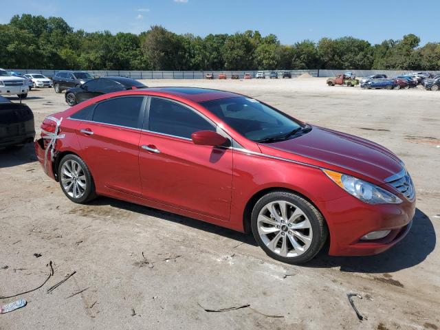 5NPEC4AB5CH423572 - 2012 HYUNDAI SONATA SE RED photo 4