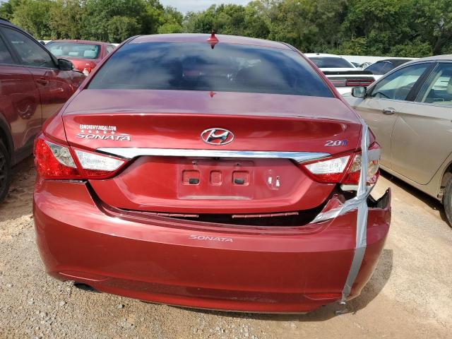 5NPEC4AB5CH423572 - 2012 HYUNDAI SONATA SE RED photo 6