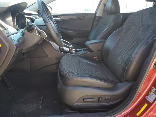 5NPEC4AB5CH423572 - 2012 HYUNDAI SONATA SE RED photo 7