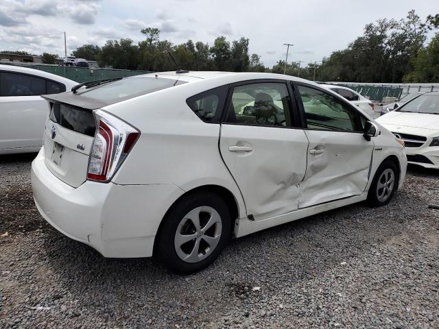 JTDKN3DU7F1985859 - 2015 TOYOTA PRIUS WHITE photo 3