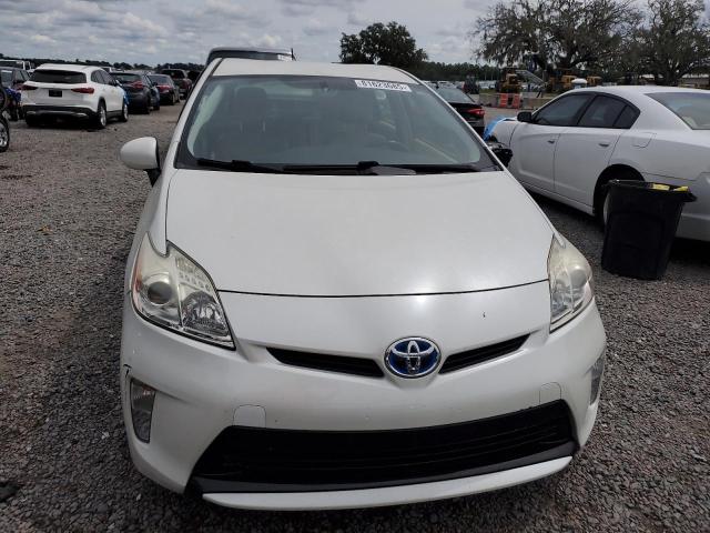 JTDKN3DU7F1985859 - 2015 TOYOTA PRIUS WHITE photo 5