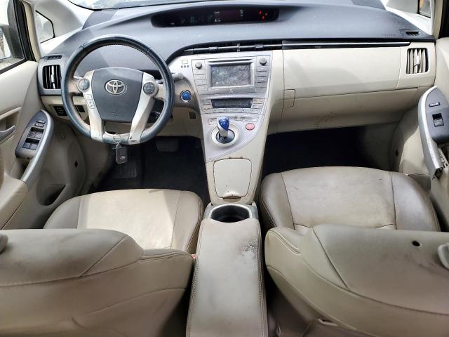 JTDKN3DU7F1985859 - 2015 TOYOTA PRIUS WHITE photo 8