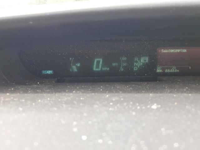 JTDKN3DU7F1985859 - 2015 TOYOTA PRIUS WHITE photo 9