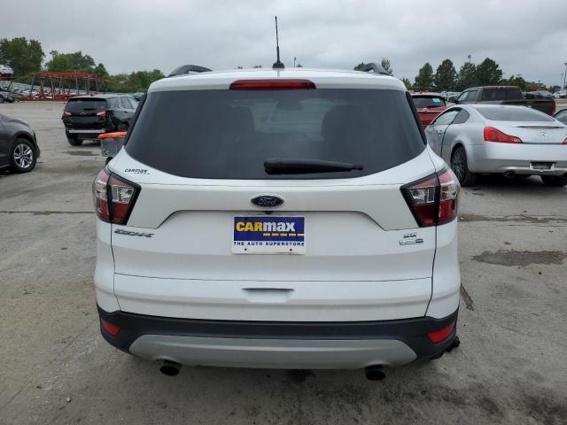1FMCU9GD3JUC90769 - 2018 FORD ESCAPE SE WHITE photo 6