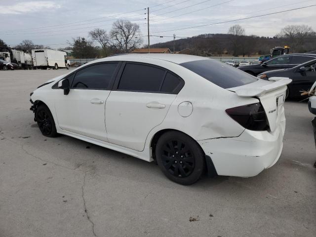 JHMFB2F54CS004269 - 2012 HONDA CIVIC LX WHITE photo 2