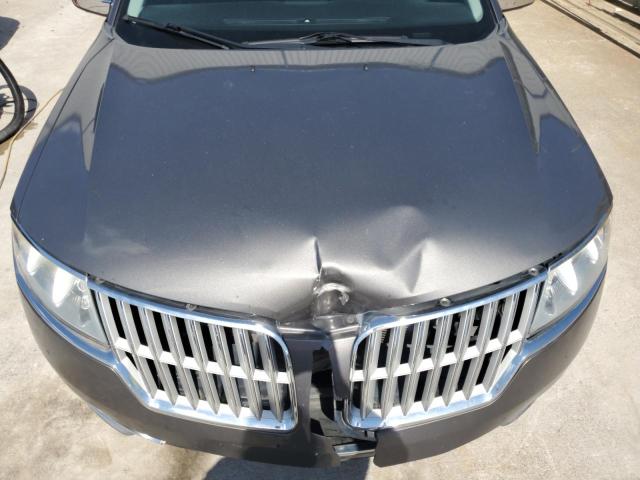 3LNHL2GC3CR829764 - 2012 LINCOLN MKZ GRAY photo 11