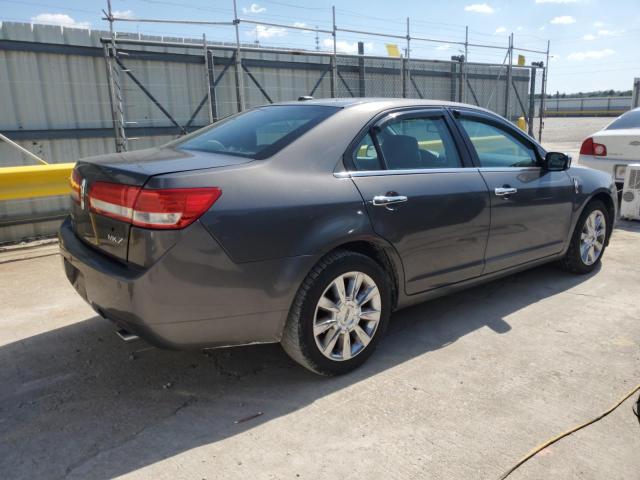 3LNHL2GC3CR829764 - 2012 LINCOLN MKZ GRAY photo 3