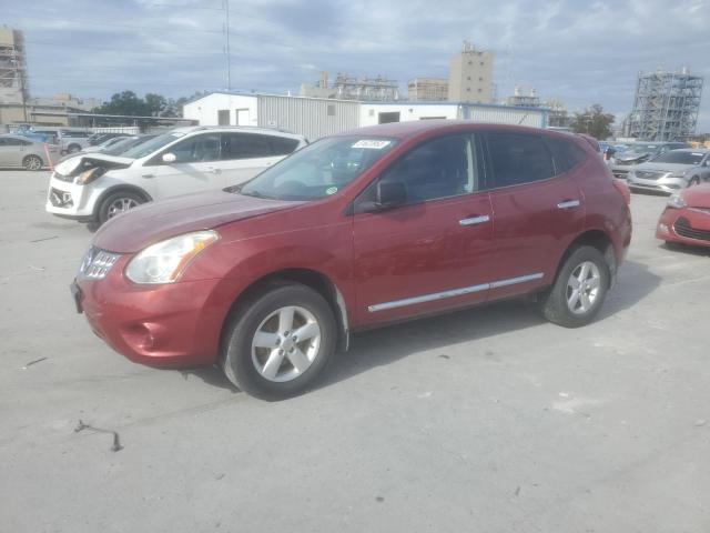 JN8AS5MT8CW299338 - 2012 NISSAN ROGUE S RED photo 1