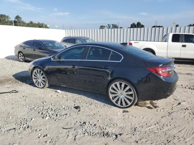 2G4GK5EX1G9111857 - 2016 BUICK REGAL BLACK photo 2