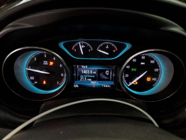 LRBFX1SA3JD006921 - 2018 BUICK ENVISION ESSENCE Սև լուսանկար 9