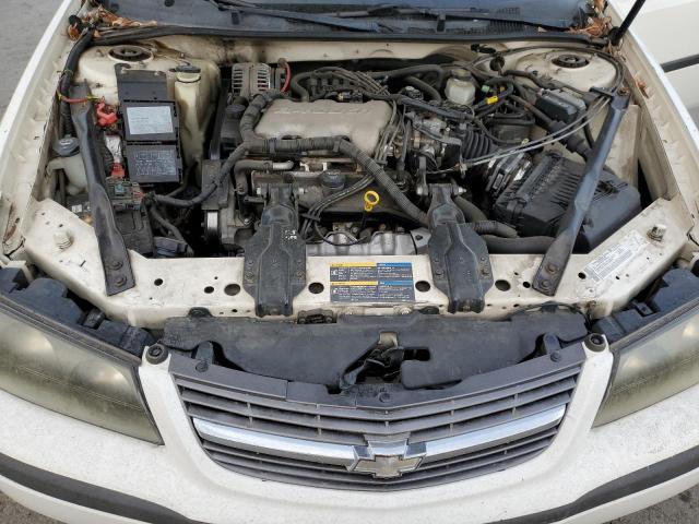 2G1WF52E659224152 - 2005 CHEVROLET IMPALA WHITE photo 11