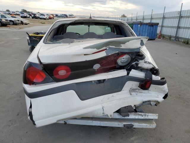 2G1WF52E659224152 - 2005 CHEVROLET IMPALA WHITE photo 6