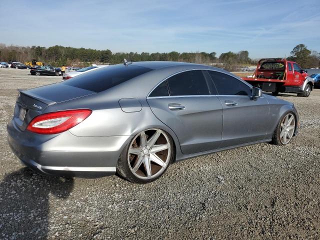 WDDLJ9BB3CA027940 - 2012 MERCEDES-BENZ CLS 550 4MATIC SILVER photo 3