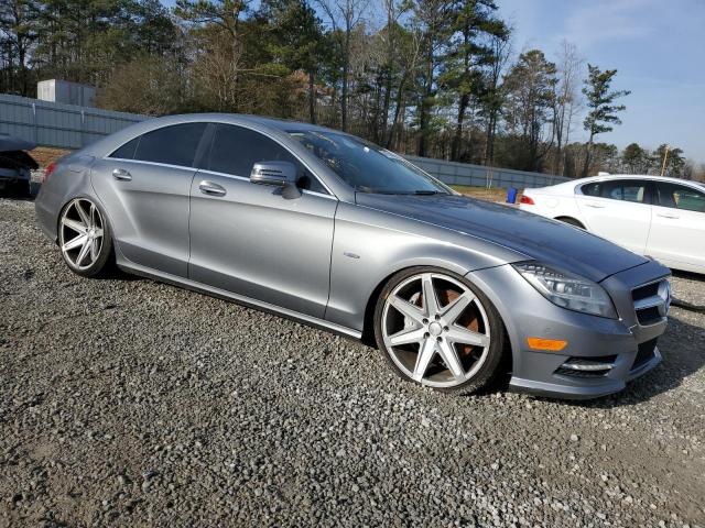 WDDLJ9BB3CA027940 - 2012 MERCEDES-BENZ CLS 550 4MATIC SILVER photo 4