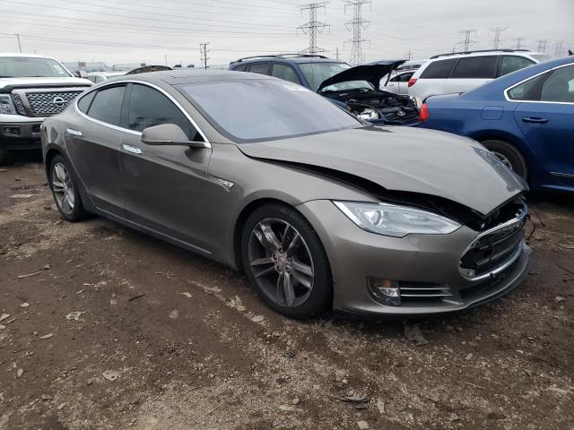 5YJSA1E26GF128969 - 2016 TESLA MODEL S ნაცრისფერი ფოტო 4