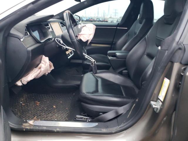 5YJSA1E26GF128969 - 2016 TESLA MODEL S ნაცრისფერი ფოტო 7
