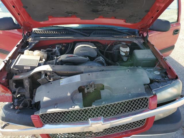2GCEC19V231155479 - 2003 CHEVROLET SILVERADO C1500 RED photo 11