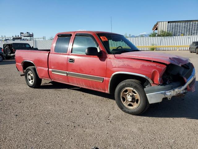 2GCEC19V231155479 - 2003 CHEVROLET SILVERADO C1500 RED photo 4