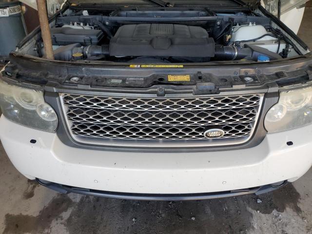 SALME1D48AA320032 - 2010 LAND ROVER RANGE ROVE HSE WHITE photo 12