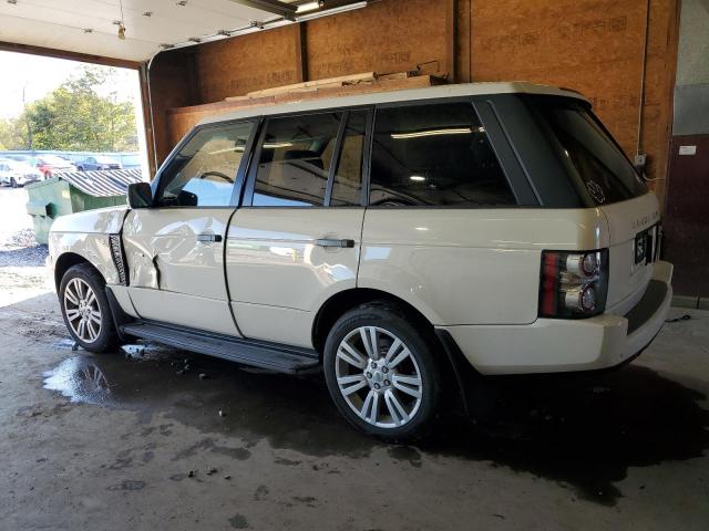 SALME1D48AA320032 - 2010 LAND ROVER RANGE ROVE HSE WHITE photo 2