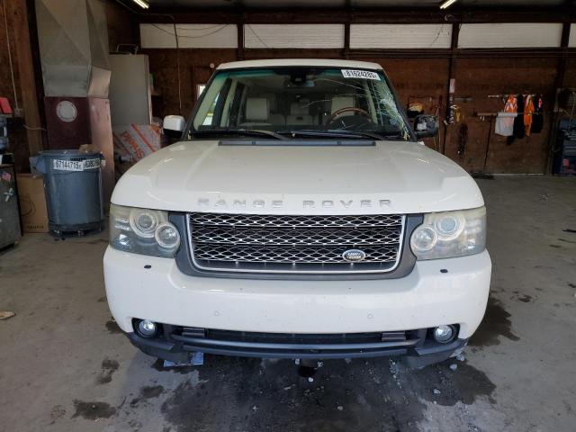 SALME1D48AA320032 - 2010 LAND ROVER RANGE ROVE HSE WHITE photo 5