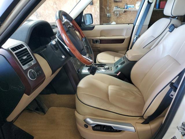 SALME1D48AA320032 - 2010 LAND ROVER RANGE ROVE HSE WHITE photo 7